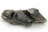 Natural Smoky Quartz Crystal Cluster - Brazil #231294-2